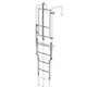 sliding door / stainless steel / galvanised steel / for caged ladders