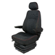 seat with suspension / for construction equipment