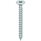 wood screw / countersunk head / zinc-plated / fast lead thread