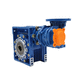 double stage gearbox / worm / right angle / vertical output shaft