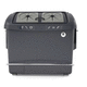 HDPE waste container / side-loading / for recycling / with lid