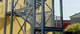 outdoor stair / metal / modular