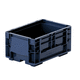 plastic crate / storage / stacking / reinforced