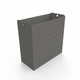 DIN battery tray holder / powder-coated steel