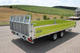 tandem trailer / towed / powder