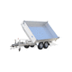 wheeled dumper / hydraulic / side-unloading