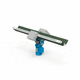 flexible conveyor belt / vacuum / aluminum profile / roller