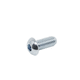 fastening screw / button head / hex socket / zinc-coated steel
