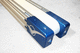 plastic conveyor belt / industrial / white
