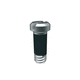 fastening screw / flat-head / slotted / stainless steel