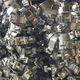 pipe fastening element / clamping / stainless steel / galvanised steel