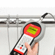 ultrasonic transit-time flow meter / volume / for liquids / portable
