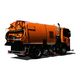street sweeper-scrubber-dryer / ride-on / combustion engine / dust