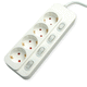 power strip with switch / with signal lamp / CEE / 4 socket