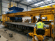 concrete filling system / linear / vibrating