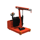 1 ton mini shop crane / telescopic / with counterweight / folding