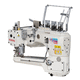 interlock stitch sewing machine / four-needle / fabric / for light fabrics