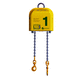self-leveling lifting device / electric / chain sling / remote-controlled