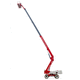 diesel engine articulated telesocpic boom lift / wheeled / for industrial applications / self-leveling