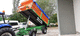 dump trailer / for agricultural machinery / 2-axle / towed