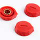 round knob / non-threaded / plastic / rotating