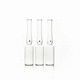 borosilicate glass ampoule / OPC / CBR / clear glass