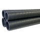 PE air duct / semi-rigid / for ventilation / spiral