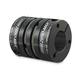 double shaft coupling / flexible / transmission / for shafts