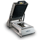 manual tray sealing machine / for the food industry / for trays / compact