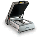 manual tray sealing machine / for the food industry / for trays / compact