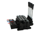 spool pneumatic directional control valve / pneumatically-operated / compact / sectional