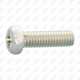 pan head screw / fastening / Phillips / steel