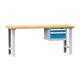 wooden workbench / assembly / with drawer / modular