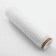 pleated filter cartridge / beverage / for solvents / water