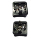 mains power supply connector / 2-channel / brass / for solenoid valves