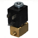direct-operated solenoid valve / 3-way / normally closed / brass