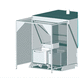 compressed air cleaning machine / automatic / bin / with rinsing
