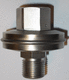 diaphragm seal with threaded connection / hygienic / measurement