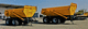 dump trailer / 2-axle / towed / construction