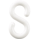 S hook / for chains / plastic