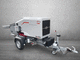 mobile concrete pump / for construction / diesel / piston