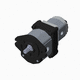 tandem hydraulic pump / gear / hydraulically-operated / for industrial applications