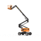 wheeled articulated boom lift / combustion engine / shipbuilding / for construction