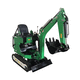 mini-excavator / crawler / diesel / telescopic