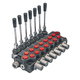spool pneumatic directional control valve / manual / electro-hydraulic