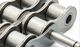 transmission chain / nickel-plated / roller / double