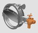 butterfly valve / pneumatic / hydraulic / electric