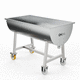 handling tank / storage / for the food industry / stainless steel