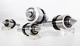 revolving lathe center / with full tip / solid tip / Morse taper shank