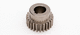 straight-toothed gear / steel / industrial / machined